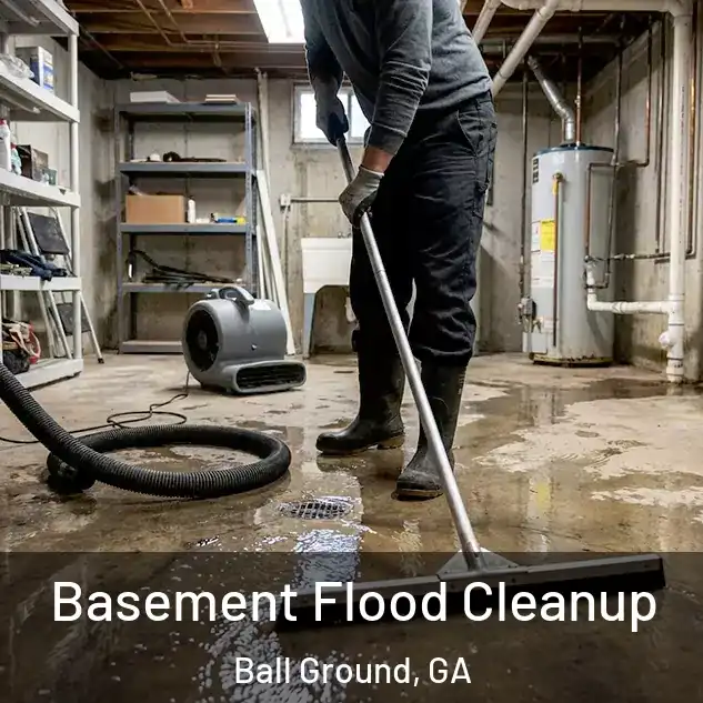  Basement Flood Cleanup Ball Ground, GA