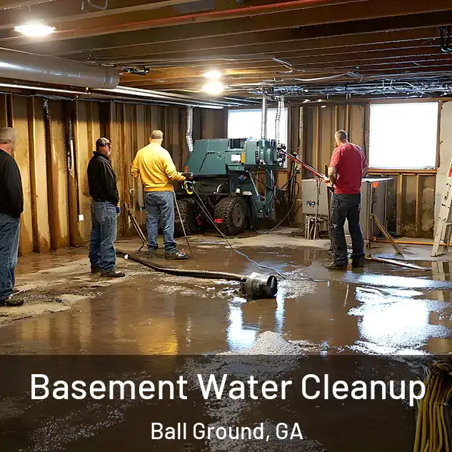 Basement Water Cleanup Ball Ground, GA