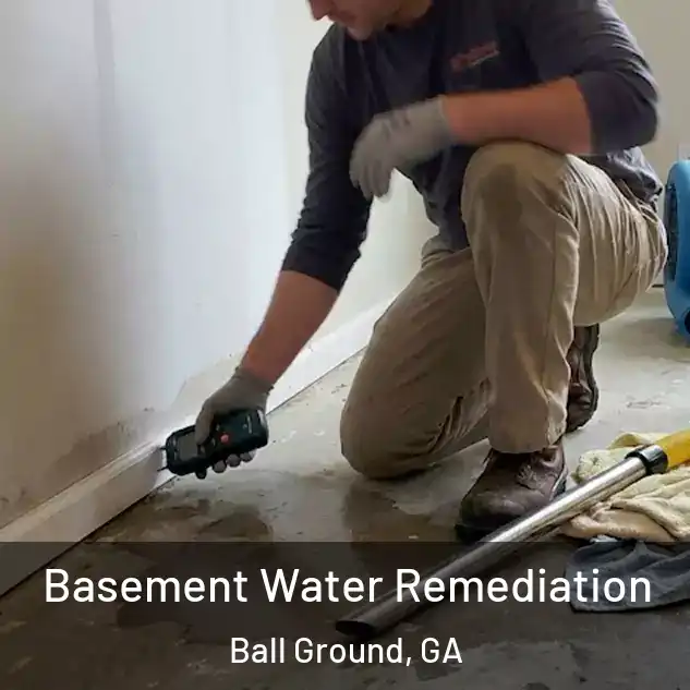  Basement Water Remediation Ball Ground, GA