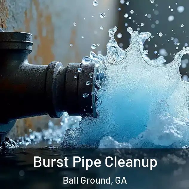  Burst Pipe Cleanup Ball Ground, GA