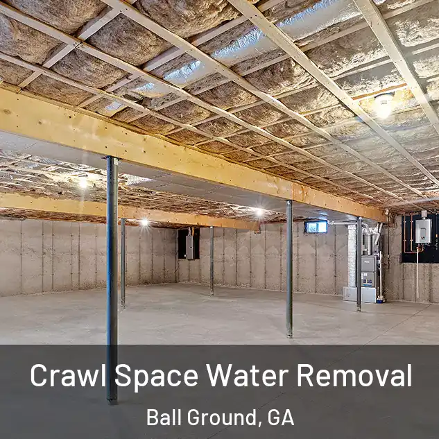  Crawl Space Water Removal Ball Ground, GA