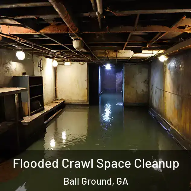  Flooded Crawl Space Cleanup Ball Ground, GA