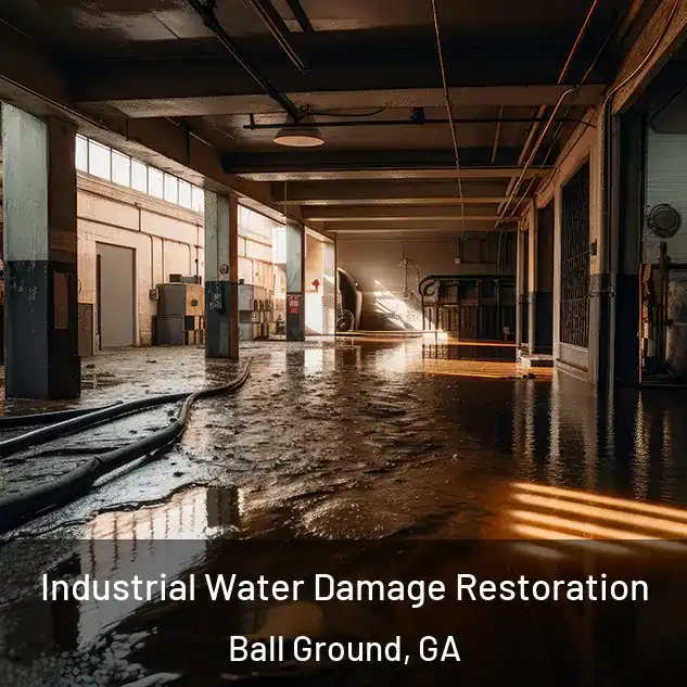  Industrial Water Damage Restoration Ball Ground, GA