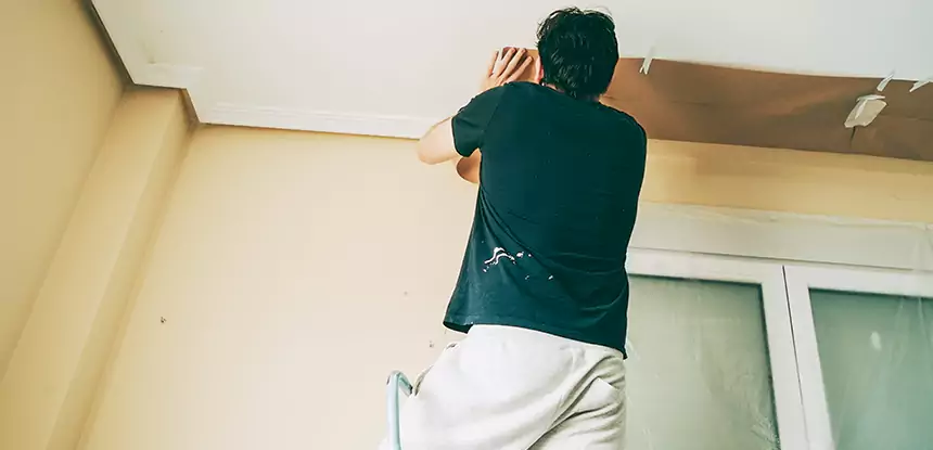 Ceiling Water Damage Repair in Ball Ground