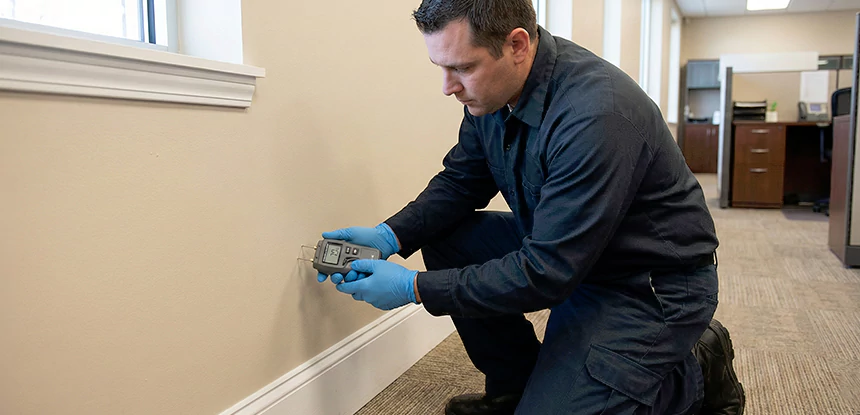 Foundation Leak Detection in Ball Ground
