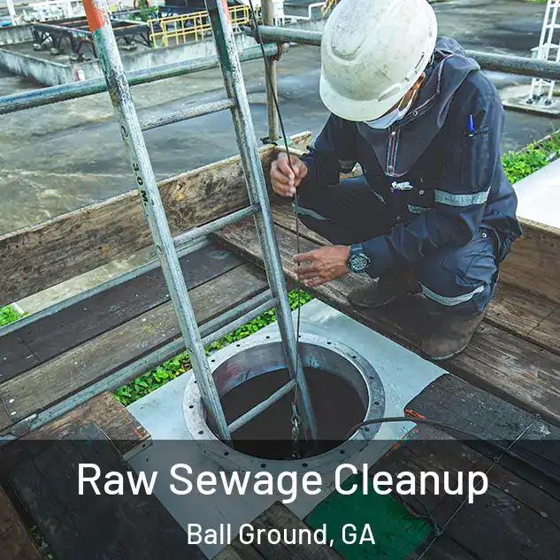  Raw Sewage Cleanup Ball Ground, GA