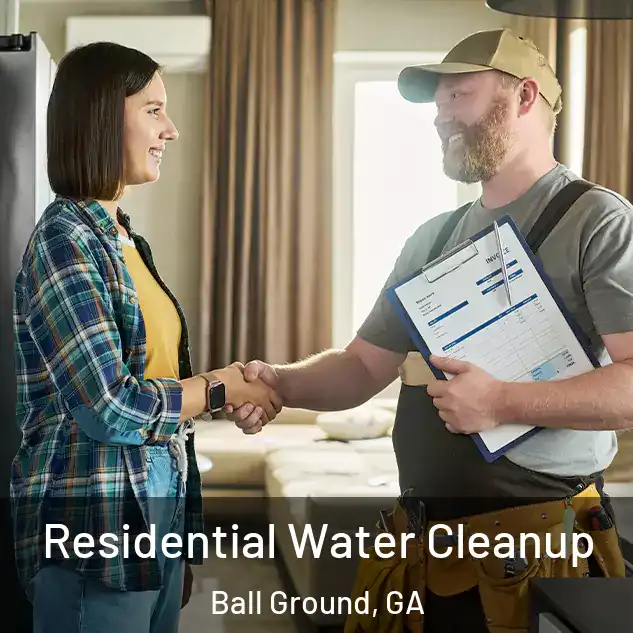  Residential Water Cleanup Ball Ground, GA