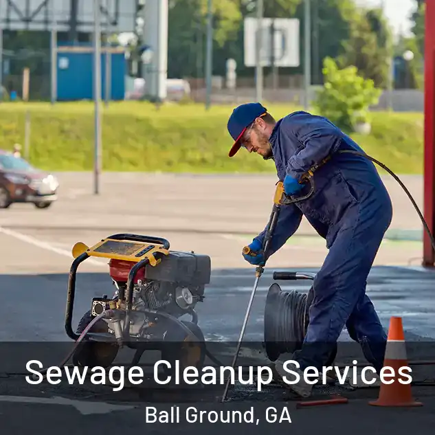  Sewage Cleanup Services Ball Ground, GA