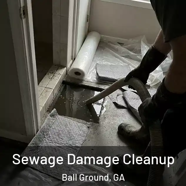  Sewage Damage Cleanup Ball Ground, GA