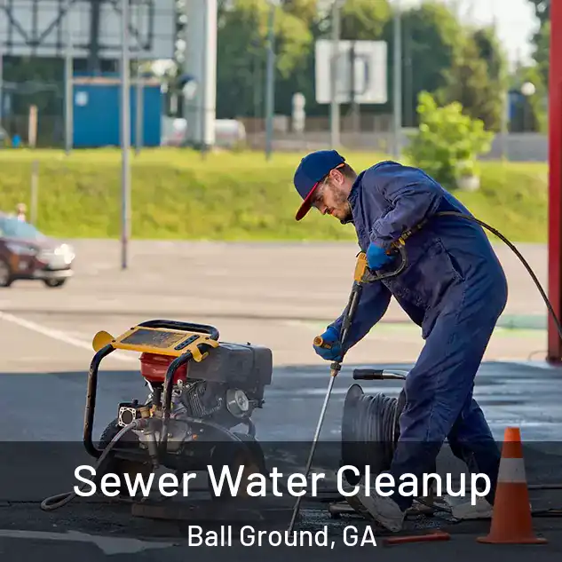  Sewer Water Cleanup Ball Ground, GA