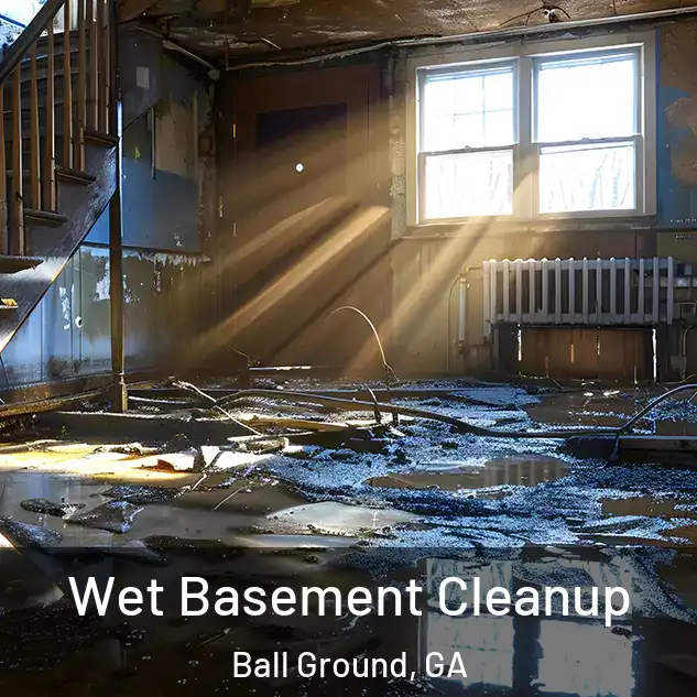  Wet Basement Cleanup Ball Ground, GA